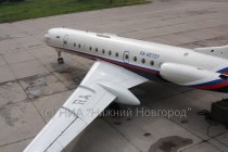 Ту-154 проходит плановый ремонт в нижегородском аэропорту