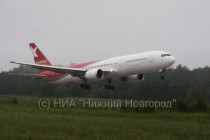Взлет Boeing-767