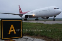 Воеing-767 на рулежке