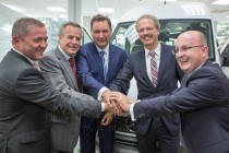 Руководители Группы ГАЗ, компаний Daimler и Мерседес-Бенц РУС