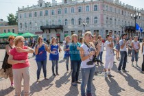 В рамках акции прошел танцевальный флешмоб