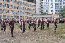 Танцевальное выступление лицеистов