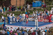 Спортивный праздник на пл. Минина