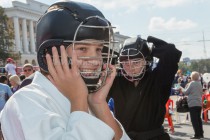 Спортивный праздник на пл. Минина