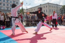 Спортивный праздник на пл. Минина