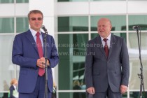 Президент Сбербанка РФ Герман Греф и губернатор Нижегородской области Валерий Шанцев