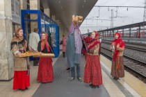 Туристический поезд из Самары прибыл в Нижний Новгород