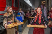 Туристический поезд из Самары прибыл в Нижний Новгород