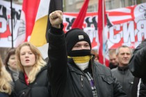 Русский марш прошел в Нижнем Новгороде