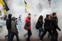 Русский марш прошел в Нижнем Новгороде