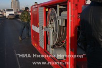 Часть пожарного насосно-рукавного модульного автомобиля Поток (АНРМ-130-1/150)