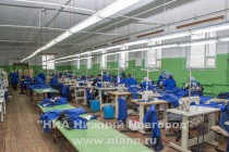 Цех по пощиву спецодежды в ИК-2 ГУФСИН России по Нижегородской области