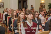 Церемония вручения паспортов Российской Федерации юным нижегородцам