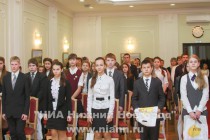 Церемония вручения паспортов Российской Федерации юным нижегородцам