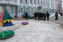 Объезд елочных комплексов  Нижнего Новгорода