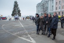 Объезд елочных комплексов  Нижнего Новгорода