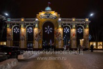 Объезд елочных комплексов  Нижнего Новгорода