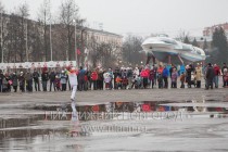 Эстафета Огня XXII Олимпийских зимних игр в Сочи проходит в Нижнем Новгороде