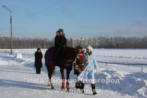 Каждый желающий мог попробовать себя в роли наездника  по окончанию соревнований
