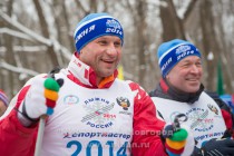 XXXII Всероссийская массовая лыжная гонка Лыжня России 2014 в Нижнем Новгороде