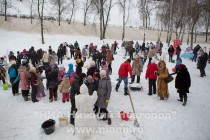 В преддверии XXII Зимних Олимпийских игр стартует городской этап конкурса снежных скульптур Нижегородский снеговик