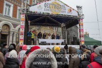 Блиновский разгуляй на ул. Рождественской в Нижнем Новгороде