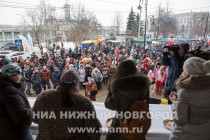 Блиновский разгуляй на ул. Рождественской в Нижнем Новгороде