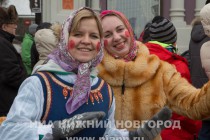 Блиновский разгуляй на ул. Рождественской в Нижнем Новгороде