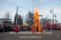 Блиновский разгуляй на ул. Рождественской в Нижнем Новгороде