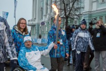 Эстафета Паралимпийского огня прошла в Нижнем Новгороде