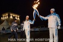 Эстафета Паралимпийского огня прошла в Нижнем Новгороде