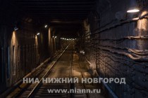 Тоннель между станциями Заречная и Двигатель Революции