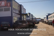 Территория ТЦ Форум в микрорайоне Кузнечиха Нижнего Новгорода