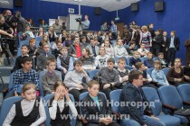 Спортсмены Мария Киселева и Альберт Демченко провели Олимпийский урок для школьников в Нижнем Новгороде