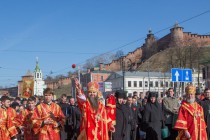 Традиционный Пасхальный крестный ход в Нижнем Новгороде