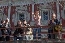 Традиционный Пасхальный крестный ход в Нижнем Новгороде