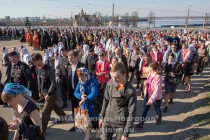 Традиционный Пасхальный крестный ход в Нижнем Новгороде