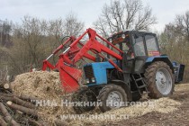 Вырубка деревьев на территории памятника природы регионального значения Урочище Слуда в Нижнем Новгороде