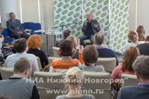 Встреча с писателем Захаром Прилепиным на тему Жизненная позиция подростка: Роль семьи и общества в Нижнем Новгороде