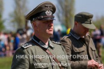 Реконструкция боя на подступах к Берлину  в нижегородском парке Победы