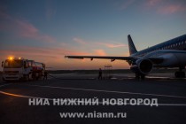 Заправка А319 перед вылетом в Баку