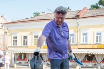 Открытие арт-объекта Рождественский маяк в Нижнем Новгороде