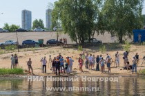 Мероприятие привлекло внимание не только журналистов, но и отдыхающих на пляже жителей города