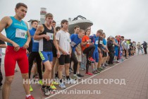 Участники третьего - мужского забега