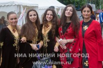 Участницы фестиваля национальных культур