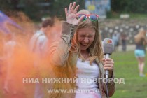 Фестиваль ярких красок прошел в Нижнем Новгороде