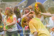 Фестиваль ярких красок прошел в Нижнем Новгороде