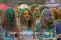 Фестиваль ярких красок прошел в Нижнем Новгороде