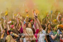 Фестиваль ярких красок прошел в Нижнем Новгороде