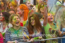 Фестиваль ярких красок прошел в Нижнем Новгороде